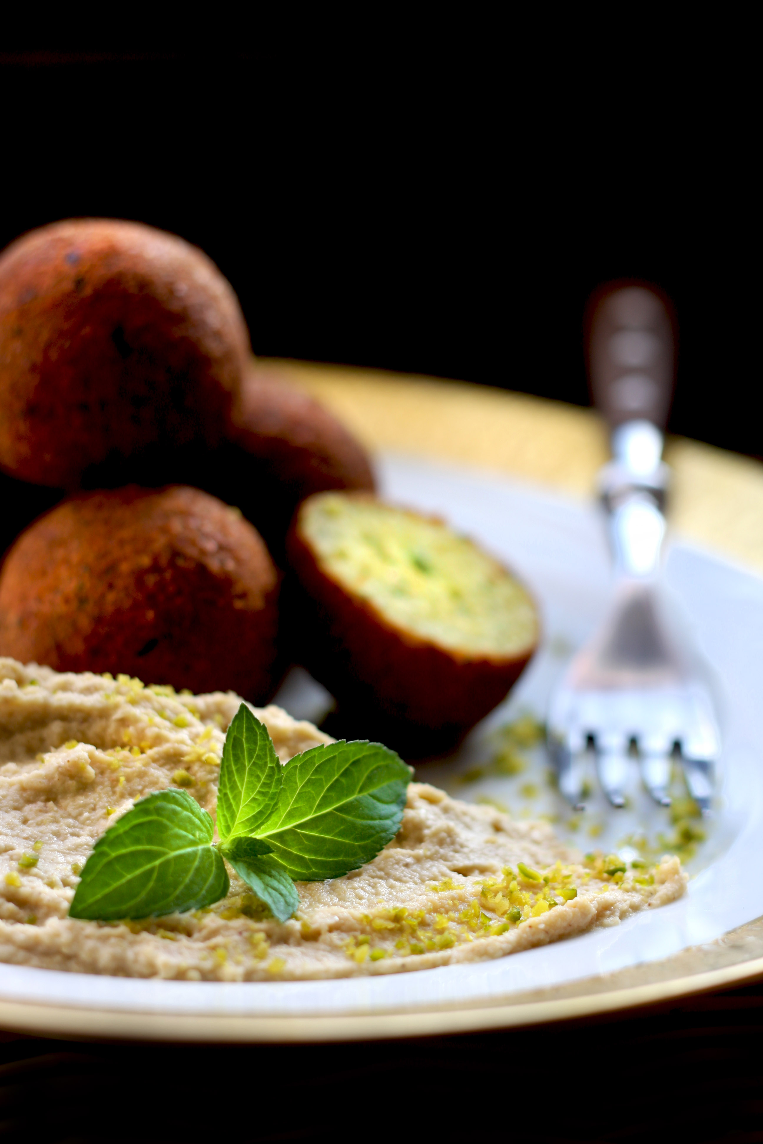 Falafel mit AvocadoHummus rockthekitchen!