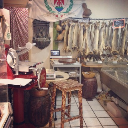 Glandeves, Stockfisch und Feinkost Altstadt Nizza