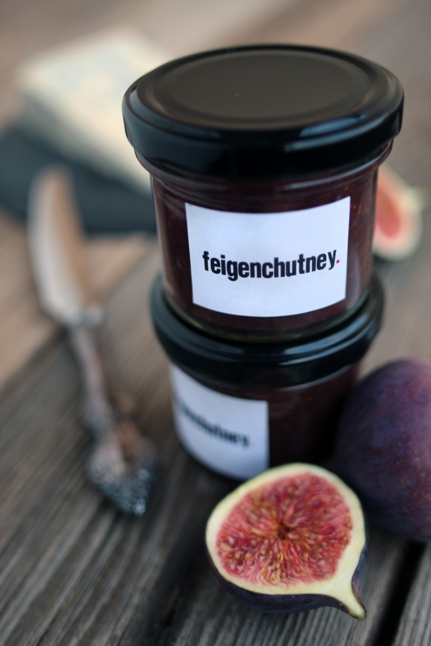 Feigen-Chutney mit Ingwer | rockthekitchen! Feigen-Chutney mit Ingwer | rockthekitchen!